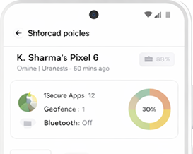 Android Mobile UI Demonstration Mockup