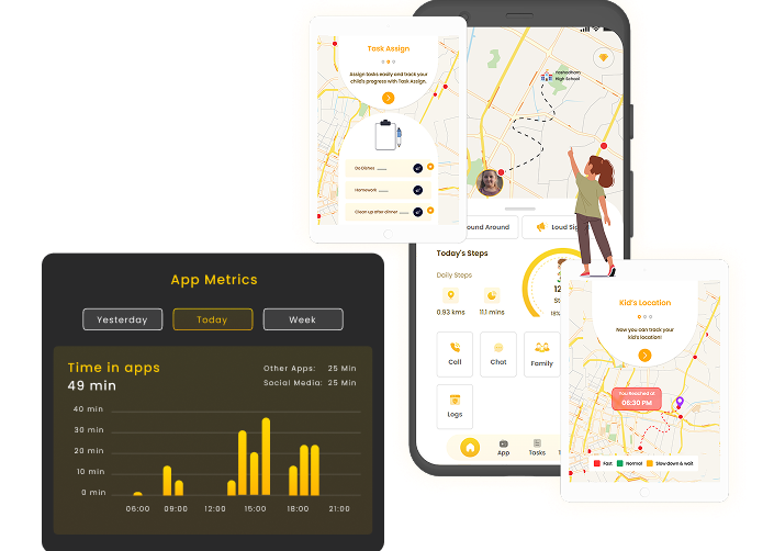 Product UI Mockup Visualization